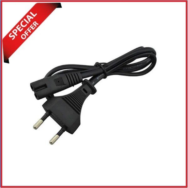 Ye Ac Power Cable for Battery Charger (4.5 Feet)- Black