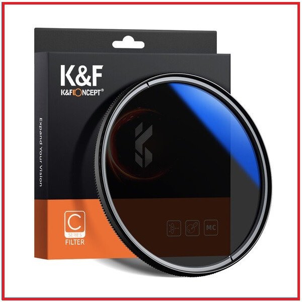 K&F Concept 77mm KF01.1441 HMC Classacic Series Slim Multicoated Circular Polarizer CPL Filter