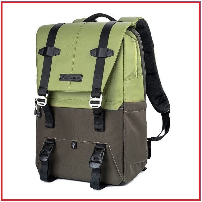 K&F Concept KF13.087AV2 Multifunctional Waterproof Beta Lightweight Camera Backpack with 15.6″ Laptop Chamber