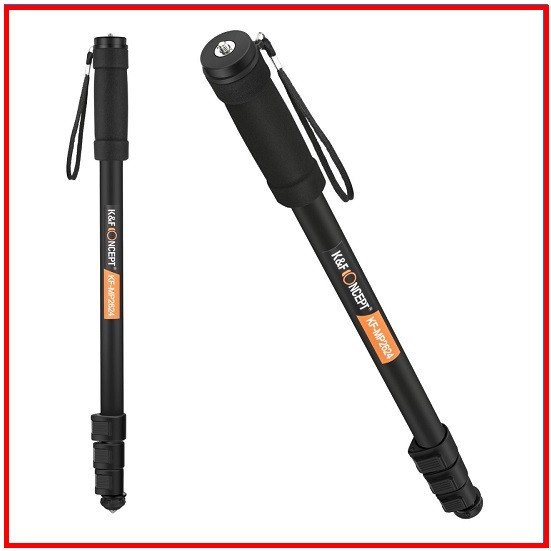 K&F Concept KF09.011 KF-MP2624 Lightweight Compact Portable Travel Aluminum Professional Monopod for Outdoor Photography