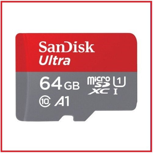 SanDisk 64GB 100MB/s Ultra UHS-I Full HD Video Micro SDXC Professional Memory Card