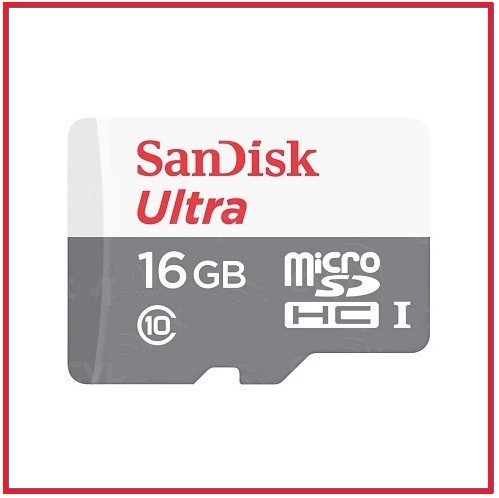 SanDisk 16GB 80MB/s Ultra UHS-I Micro Full HD Video SDHC Memory Card
