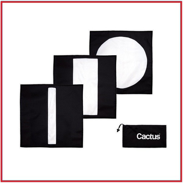 Cactus CM-60 Three Types Mask Set for 60*60 Studio Speedlite Flash Softbox