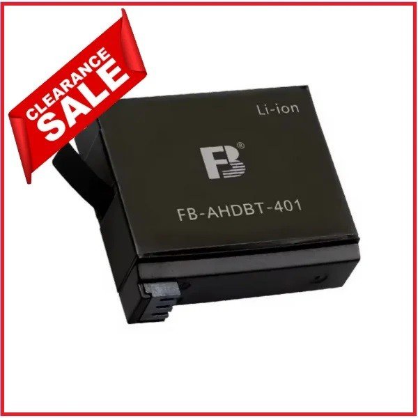FB AHDBT-401 Lithium-ion 1160mAh Battery For GoPro Hero 4 Action Camera – Black