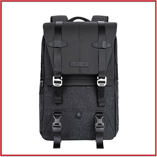 K&F Concept KF13.087AV5 Multifunctional Waterproof Beta Lightweight Camera Backpack with 15.6″ Laptop Chamber