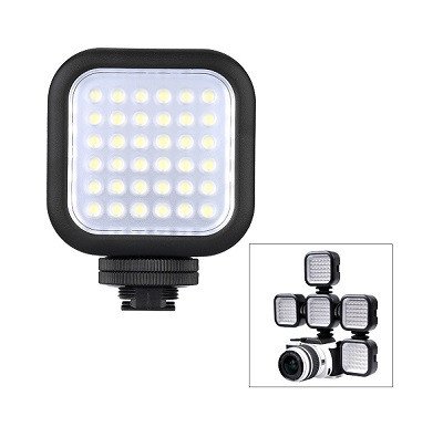 Godox LED36 Portable Video Light for DSLR and Camcorder Camera – Black