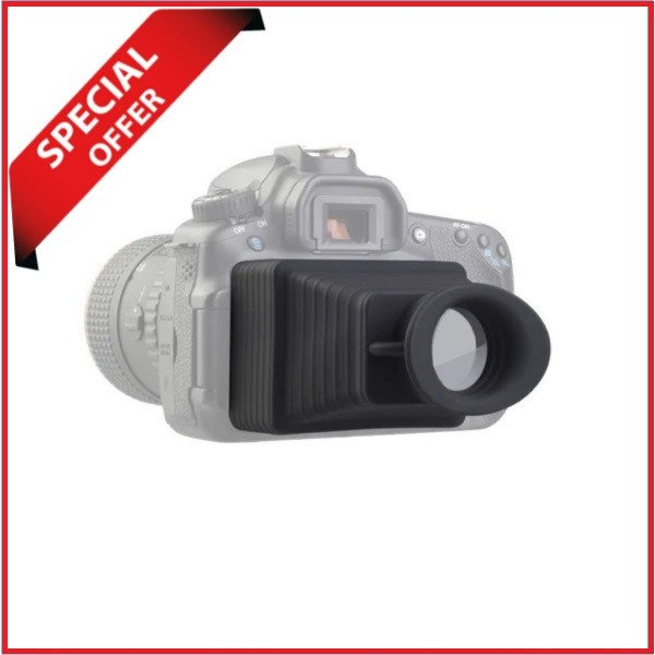 LENSGO 3.2FDJ 3.2” LCD Magnifier Professional Camera Viewfinder – Black